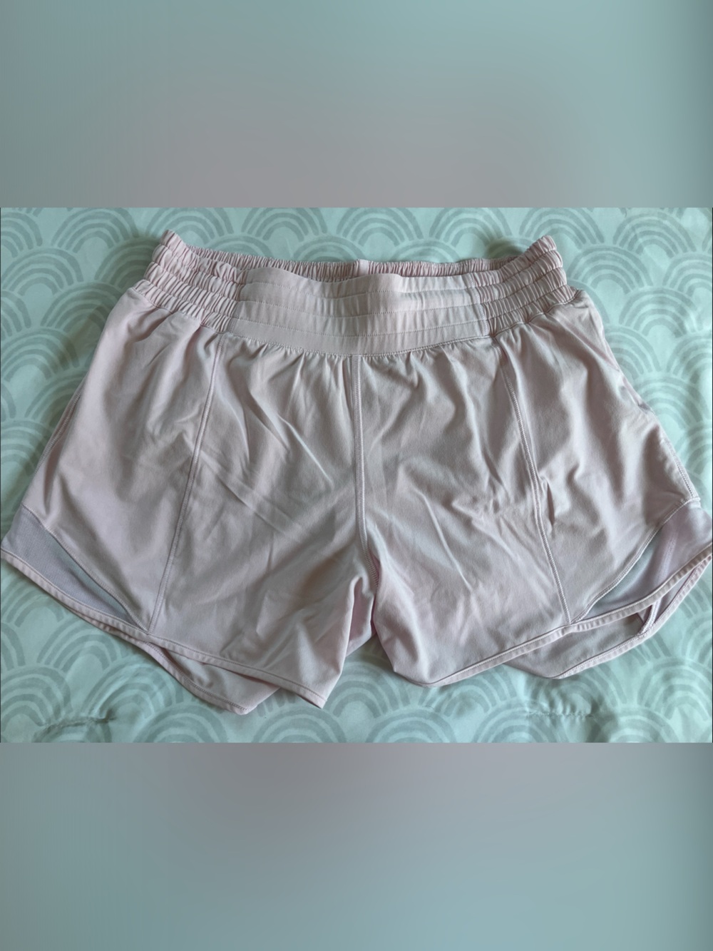 Lululemon athletica Light Pink Athletic Running Shorts